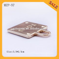MZP57 Custom pu leather women fashion handbag pull handbag zipper pulls